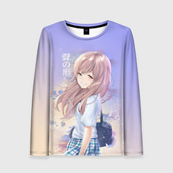 Лонгслив женский Silent Voice, цвет: 3D-принт