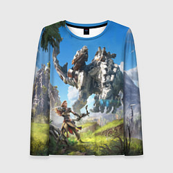 Лонгслив женский HORIZON ZERO DAWN, цвет: 3D-принт