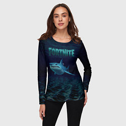 Лонгслив женский Loot Shark Fortnite, цвет: 3D-принт — фото 2