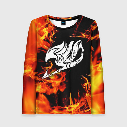 Женский лонгслив FAIRY TAIL ХВОСТ ФЕИ / 3D-принт – фото 1