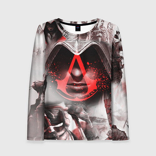 Женский лонгслив ASSASSINS CREED / 3D-принт – фото 1