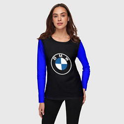 Лонгслив женский BMW, цвет: 3D-принт — фото 2