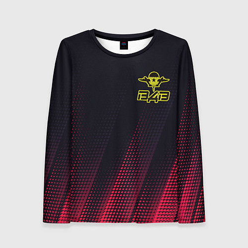 Женский лонгслив ВДВ / 3D-принт – фото 1