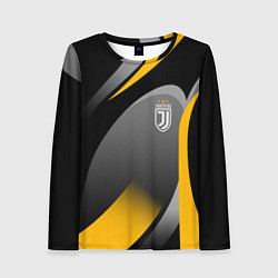 Лонгслив женский Juventus Uniform, цвет: 3D-принт