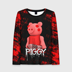 Лонгслив женский Roblox Piggy, цвет: 3D-принт