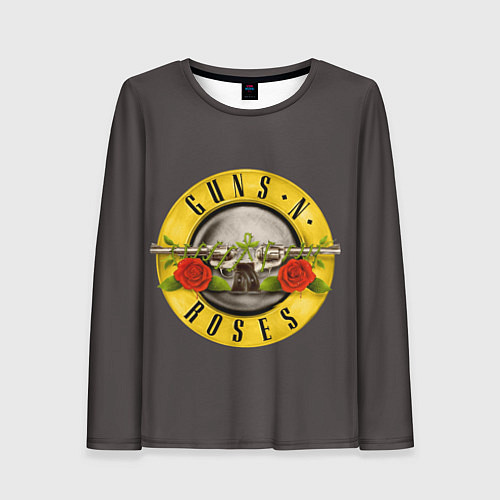 Женский лонгслив Guns n Roses / 3D-принт – фото 1