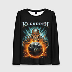 Женский лонгслив Megadeth