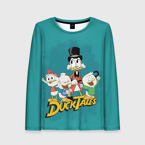 Женский лонгслив Ducktales / 3D-принт – фото 1