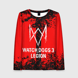 Лонгслив женский Watch Dogs: Legion, цвет: 3D-принт