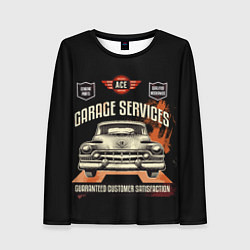 Женский лонгслив Гаражный сервис