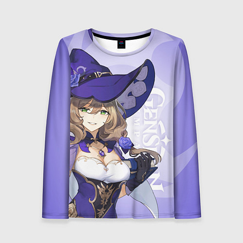 Женский лонгслив GENSHIN IMPACT, ЛИЗА / 3D-принт – фото 1