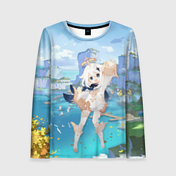 Лонгслив женский Paimon, цвет: 3D-принт