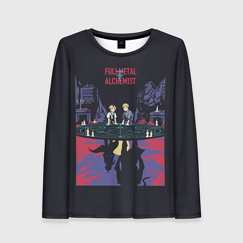 Женский лонгслив Стальной Алхимик / 3D-принт – фото 1