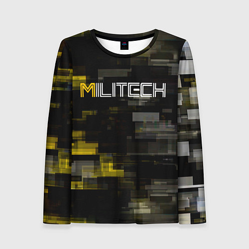 Женский лонгслив MILITECH камуфляж Cyberpunk 2077 / 3D-принт – фото 1