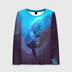 Лонгслив женский Инцидент Кэмоно, цвет: 3D-принт