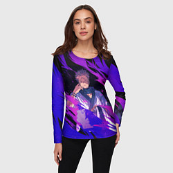 Лонгслив женский Магическая битва, цвет: 3D-принт — фото 2