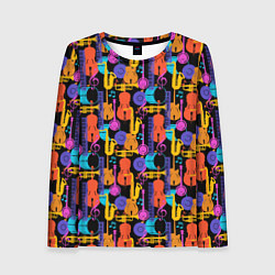 Женский лонгслив Джаз