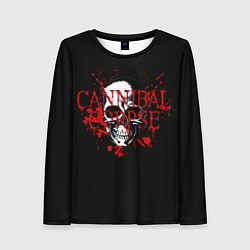 Лонгслив женский Cannibal Corpse, цвет: 3D-принт