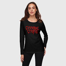 Лонгслив женский Cannibal Corpse, цвет: 3D-принт — фото 2