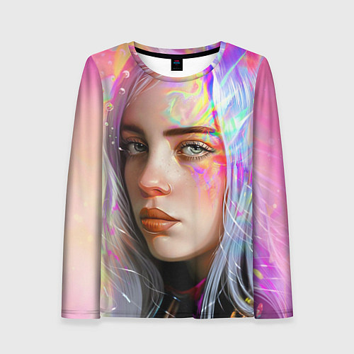 Женский лонгслив Billie Eilish / 3D-принт – фото 1