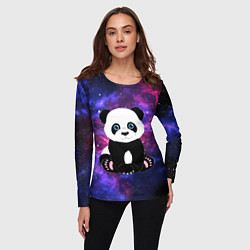 Лонгслив женский Space Panda, цвет: 3D-принт — фото 2