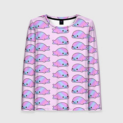 Женский лонгслив Нерпы