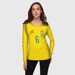 Лонгслив женский Р Карлос футболка сборной, цвет: 3D-принт — фото 2