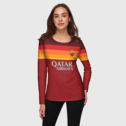 Лонгслив женский Мхитарян футболка Рома, цвет: 3D-принт — фото 2