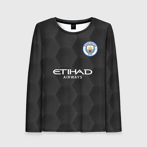 Женский лонгслив Manchester City Home Goalkeeper 202122 / 3D-принт – фото 1