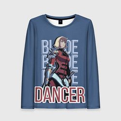 Лонгслив женский Blade Dancer Cha, цвет: 3D-принт