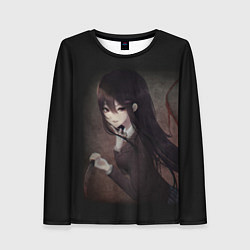 Лонгслив женский Doki Doki Literature Club, цвет: 3D-принт