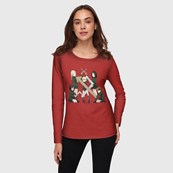 Лонгслив женский Girls und Panzer Правда, цвет: 3D-принт — фото 2