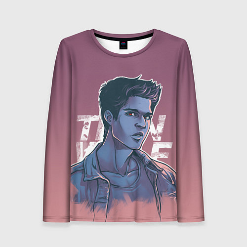 Женский лонгслив Teen Wolf Scott McCall / 3D-принт – фото 1