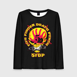 Женский лонгслив Five Finger Death Punch FFDP