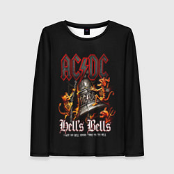 Женский лонгслив ACDC Hells Bells