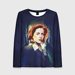 Лонгслив женский Dana Scully, цвет: 3D-принт