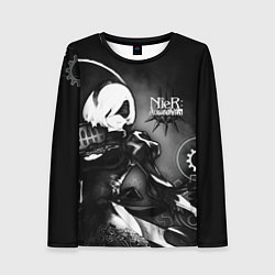 Лонгслив женский 2B Nier: Automata, цвет: 3D-принт