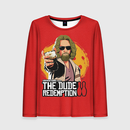 Женский лонгслив The dude redemption / 3D-принт – фото 1