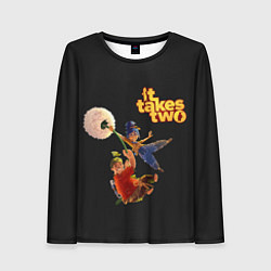 Лонгслив женский It Takes Two Dandelion, цвет: 3D-принт