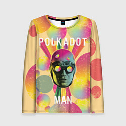 Лонгслив женский Polkadot Man, цвет: 3D-принт