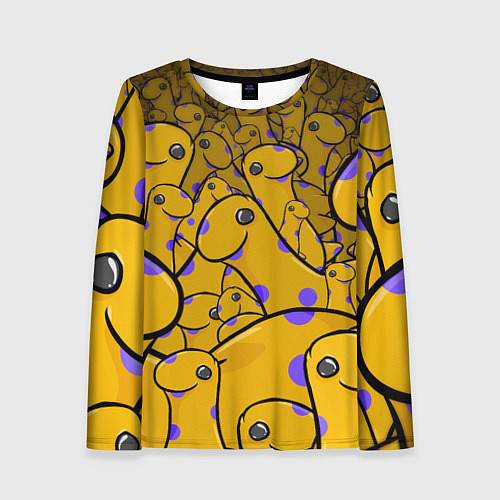 Женский лонгслив Nessy / 3D-принт – фото 1