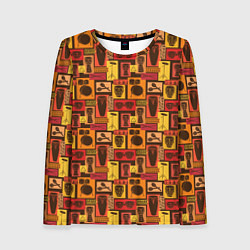 Женский лонгслив Барабанщик