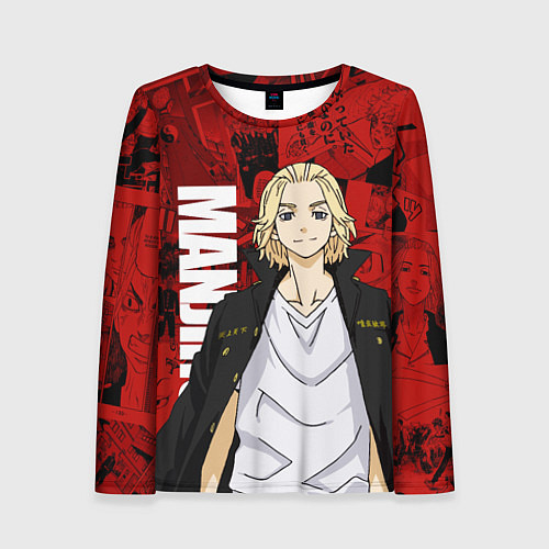Женский лонгслив Мики, Мандзиро Сано / 3D-принт – фото 1