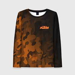 Женский лонгслив KTM КТМ CAMO RACING