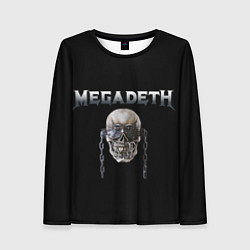 Женский лонгслив Megadeth