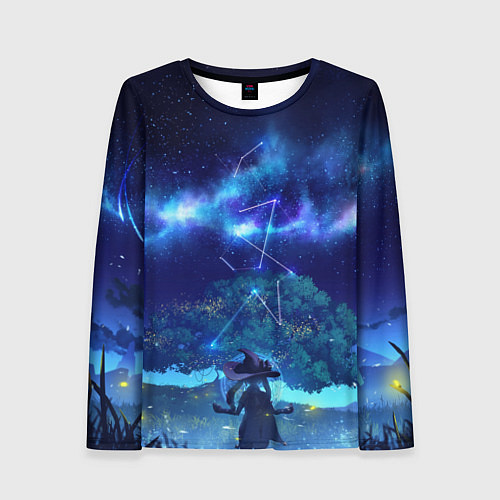 Женский лонгслив MONA GENSHIN IMPACT / 3D-принт – фото 1