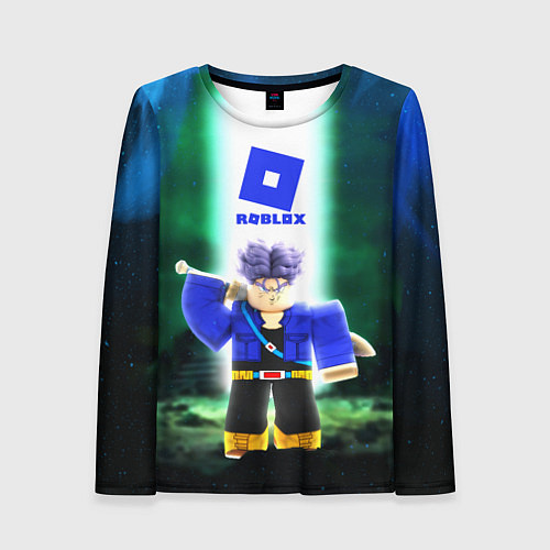 Женский лонгслив DRAGONBALL ROBLOX РОБЛОКС Z / 3D-принт – фото 1