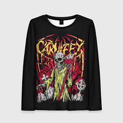 Лонгслив женский Carnifex, цвет: 3D-принт