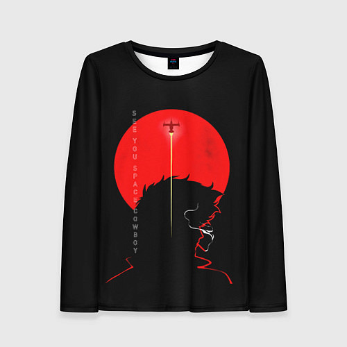Женский лонгслив Ковбой Бибоп / 3D-принт – фото 1