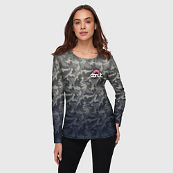 Лонгслив женский Donut, цвет: 3D-принт — фото 2